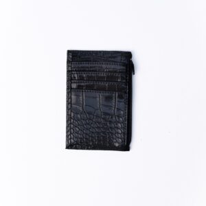 Black Zipper Cardholder