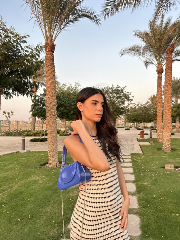Blue Vernee Wave Bag - Image 2