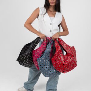 Red Leather Alura Bag