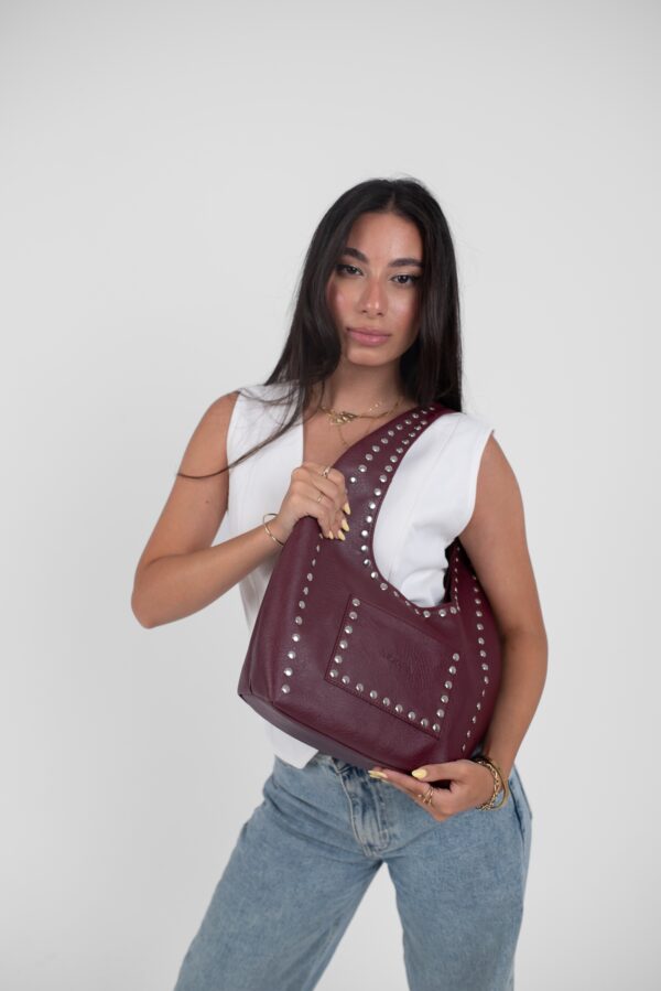 Burgundy Azura Bag - Image 6