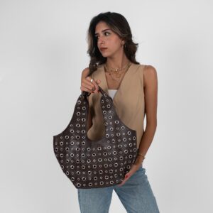 Brown Leather Alura Bag